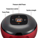 Aparat Masaj Vacuum Electric,cu afisaj electronic, Imbunatateste circulatia sanguina, 12 niveluri Lumina Rosie si Presiune Negativa Trendysale.ro