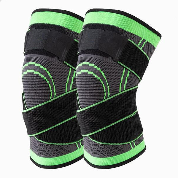 1+1 CADOU Genunchiera Elastica Ajustabila cu bretele elastice, bandaj pentru genunchi cu compresie Trendysale.ro