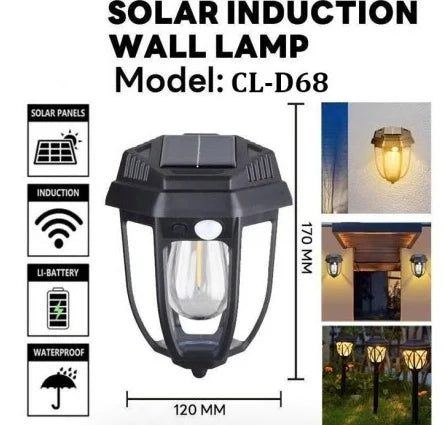 1+1 CADOU LAMPA SOLARA 2 IN 1 STIL RETRO CU TARUS Trendysale.ro
