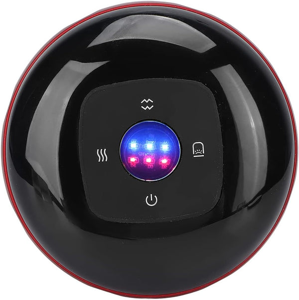 Aparat Masaj Vacuum Electric,cu afisaj electronic, Imbunatateste circulatia sanguina, 12 niveluri Lumina Rosie si Presiune Negativa Trendysale.ro