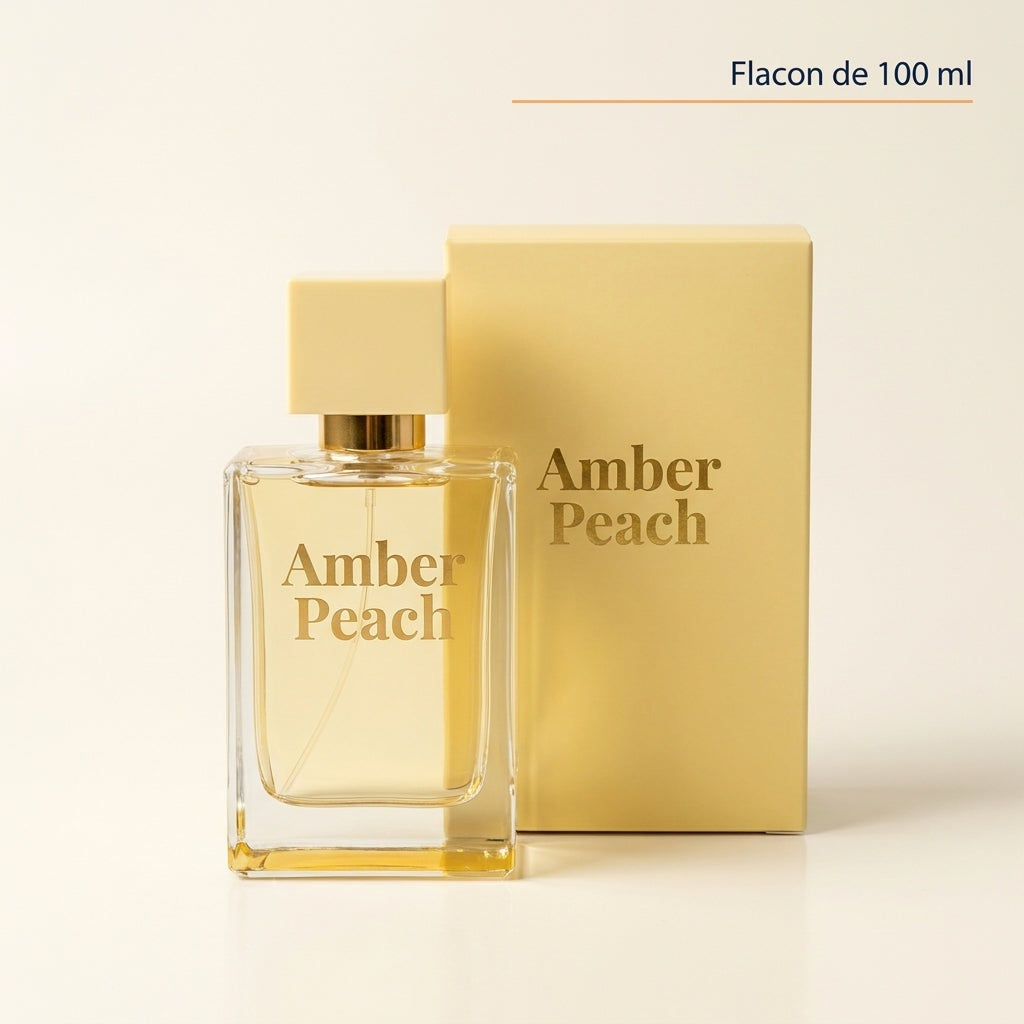 Parfum Unisex Amber Peach, Apă de Toaletă 100 ml cu Note de Piersică și Ambră