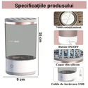 Aparat 2-in-1 pentru curățat și uscat pensulele de machiaj Trendysale.ro