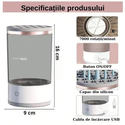 Aparat 2-in-1 pentru curățat și uscat pensulele de machiaj Trendysale.ro