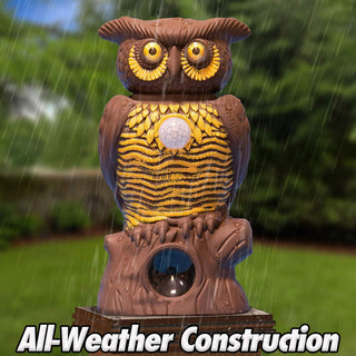 Aparat antidaunatori Ultra Sonic cu senzori de miscare Owl Alert Trendysale.ro