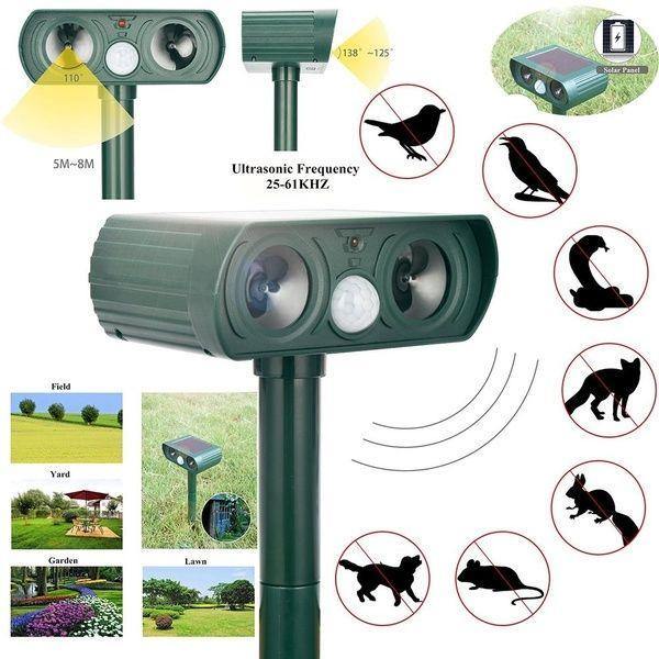 Aparat solar impotriva daunatorilor, Solar Animal Repeller Trendysale.ro