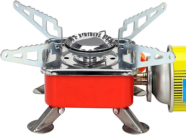 Aragaz Portabil pentru Camping cu Aprindere Piezo, Compact si Eficient Trendysale.ro
