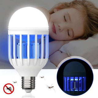 Bec LED anti insecte cu lampa UV 9W Trendysale.ro