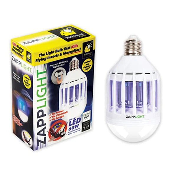 Bec LED anti insecte cu lampa UV 9W Trendysale.ro