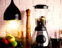 Blender din Inox 2in1, 5 Viteze, 2200W, Bol 1.5L, Rasnita Integrata Trendysale.ro