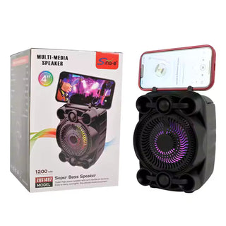 Boxă Bluetooth cu Sunet Stereo și Lumini RGB Trendysale.ro