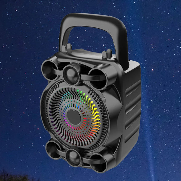 Boxă Bluetooth cu Sunet Stereo și Lumini RGB Trendysale.ro