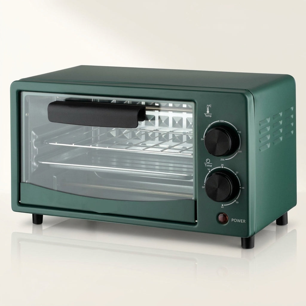 Cuptor Electric Compact 12 L, 800 W, Rezistențe Sus și Jos, până la 230°C, Timer de 60 de Minute