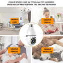 Camera Supraveghere FULL HD Panoramica, Wireless - Monitorizare 360 Trendysale.ro
