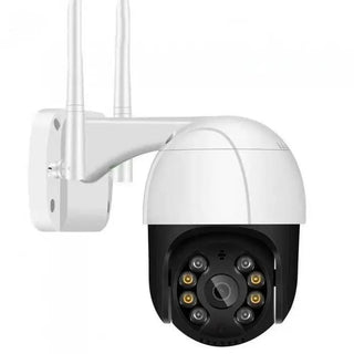 Camera Supraveghere cu Panou Solar, JT-8181XM, Alb, Wi-Fi, IP66 Trendysale.ro