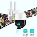 Camera Supraveghere cu Panou Solar, JT-8181XM, Alb, Wi-Fi, IP66 Trendysale.ro