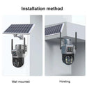 Camera Video Supraveghere 4K - Wifi, 2 Lentile, Panou Solar, 360° Trendysale.ro