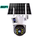 Camera Video Supraveghere 4K, Wifi, 4G, 2 Lentile, Panou Solar, 360° Trendysale.ro