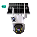 Camera Video Supraveghere 4K, Wifi, 4G, 2 Lentile, Panou Solar, 360° Trendysale.ro