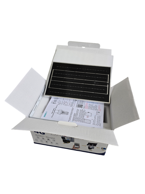 Camera de Supraveghere Solara cu Dubla Lentila, 4G SIM, Dasgut, 2x3MP Trendysale.ro