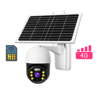Camera supraveghere 5MP cu panou solar, rotire 355°, IP66, 4G Trendysale.ro