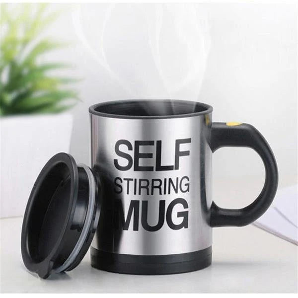 Cana cu amestecare automata Self-Stirring Mug Trendysale.ro