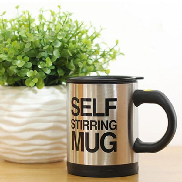 Cana cu amestecare automata Self-Stirring Mug Trendysale.ro