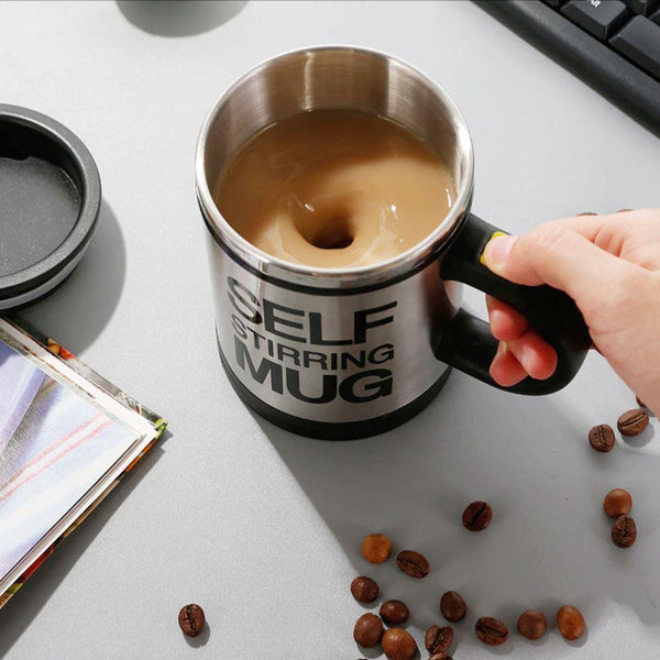 Cana cu amestecare automata Self-Stirring Mug Trendysale.ro