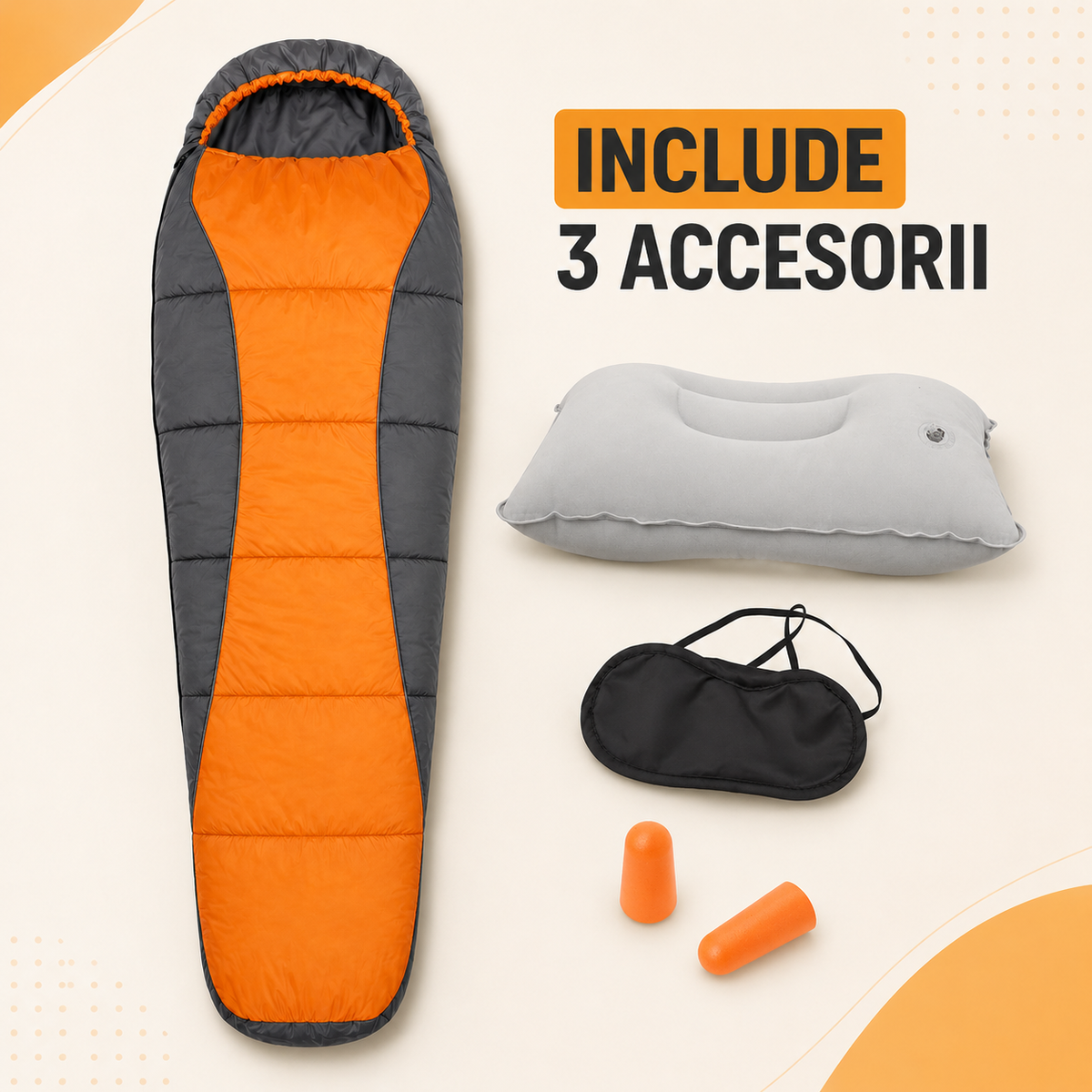 Sac De Dormit Ultra-Compact 3 Anotimpuri