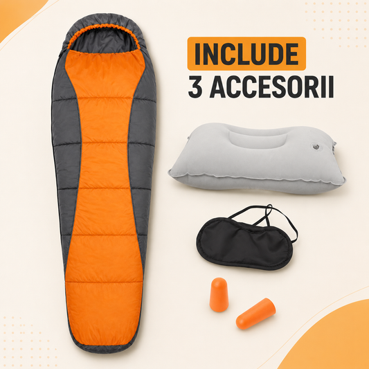 Sac De Dormit Ultra-Compact 3 Anotimpuri