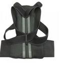 Corector Postural Unisex pentru Coloana, Corset cu Bretele Ajustabile, Negru Trendysale.ro