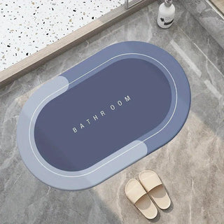 Covoras silicon super absorbant pentru baie, cu uscare rapida Trendysale.ro