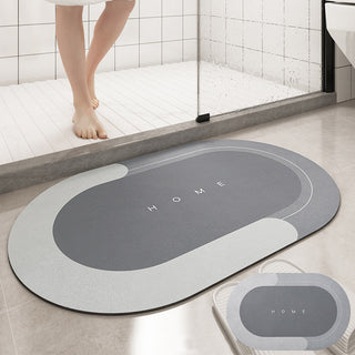 Covoras silicon super absorbant pentru baie, cu uscare rapida Trendysale.ro