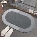 Covoras silicon super absorbant pentru baie, cu uscare rapida Trendysale.ro