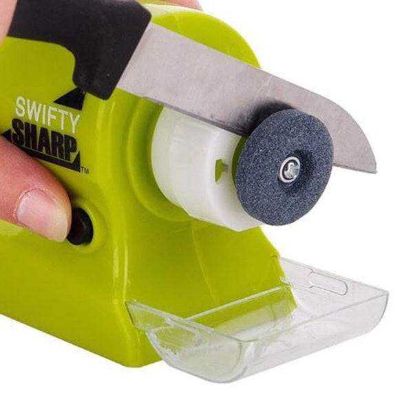 Dispozitiv de ascutit cutite, foarfeca, surubelnita, electric, Swifty Sharp Trendysale.ro