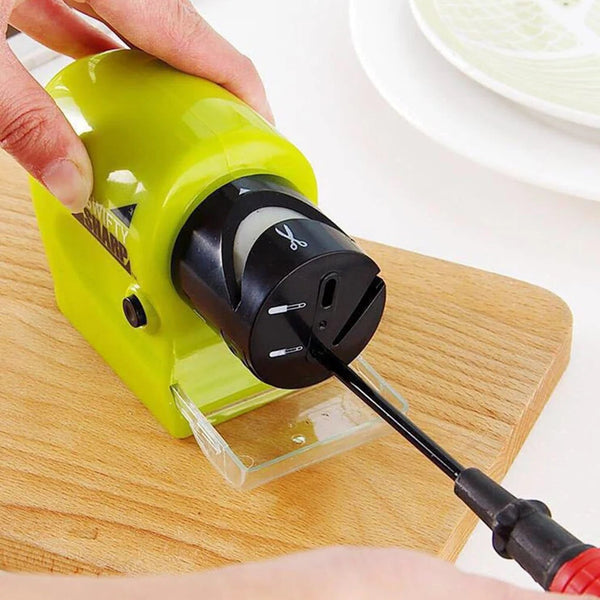 Dispozitiv de ascutit cutite, foarfeca, surubelnita, electric, Swifty Sharp Trendysale.ro