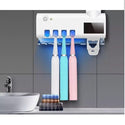 Dozator pentru pasta de dinti si sterilizator UV pentru periute Trendysale.ro