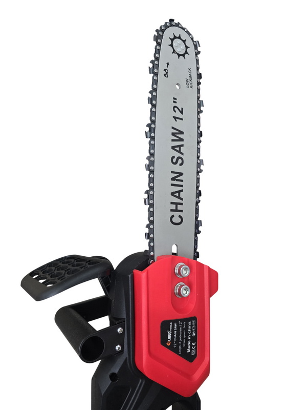 Drujba electrica cu lant 12 inch, 30cm, 2 Acumulatori, 88V Li-Ion, 1200 W, 4800rpm, 6500mAh Trendysale.ro