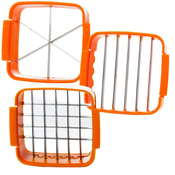 Feliator legume si fructe multifunctional 5 in 1, plastic si otel inoxidabil Trendysale.ro