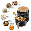Friteuza cu Aer Cald 6L, 2400W, Prajire si Coacere fara Ulei Trendysale.ro