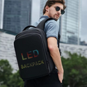 Ghiozdan Smart cu LED, WiFi, USB, 23L – Negru Trendysale.ro
