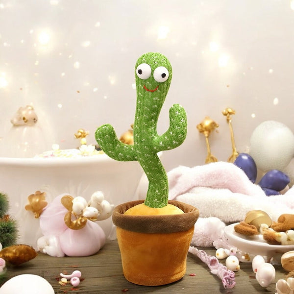 Jucarie cactus, canta, danseaza si imita cuvinte Trendysale.ro
