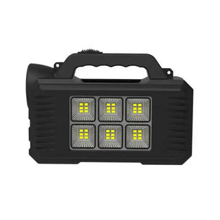 Kit solar GD-8077 cu lampa versatila, camping, 2 becuri si lanterna Trendysale.ro