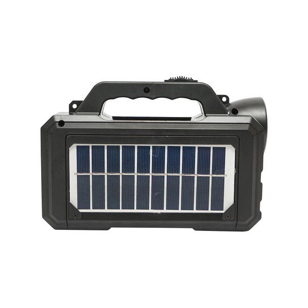 Kit solar GD-8077 cu lampa versatila, camping, 2 becuri si lanterna Trendysale.ro
