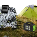 Kit solar GD-8077 cu lampa versatila, camping, 2 becuri si lanterna Trendysale.ro