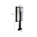Lampa Solară de Perete IP65 cu Senzor de Mișcare Trendysale.ro