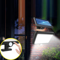 Lampa Solara 100 LED COB 100W, Waterproof IP65 cu Senzor de Miscare pentru Exterior Trendysale.ro