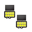 Lampa Solara 100 LED COB 100W, Waterproof IP65 cu Senzor de Miscare pentru Exterior Trendysale.ro