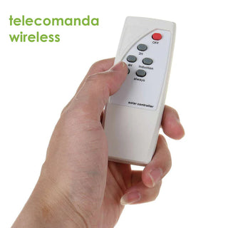 Lampa Solara cu Telecomanda si Suport Metalic, Putere 150W Trendysale.ro