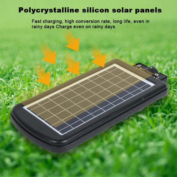 Lampa Solara cu Telecomanda si Suport Metalic, Putere 250W Trendysale.ro