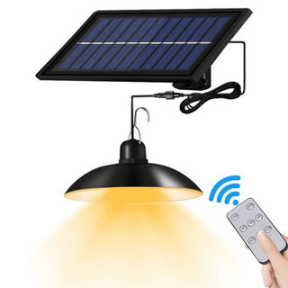Lampa Solara cu abajur si telecomanda Trendysale.ro